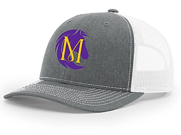 Monroe Mustangs trucker hat